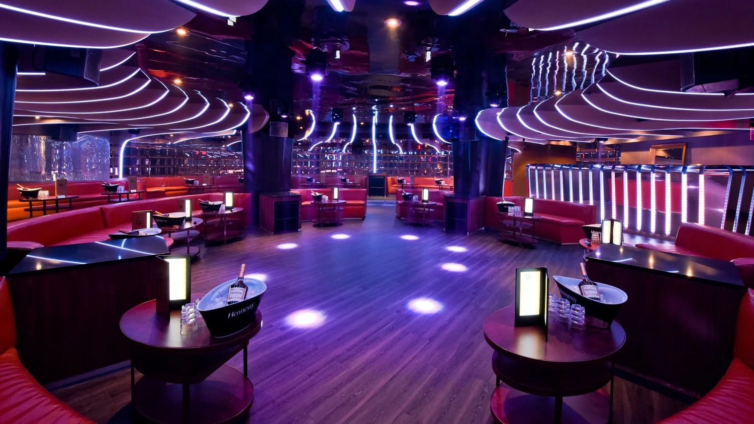 Strand's dance floor